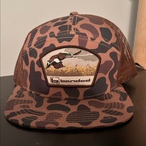 Banded Camo Duck Patch Hat